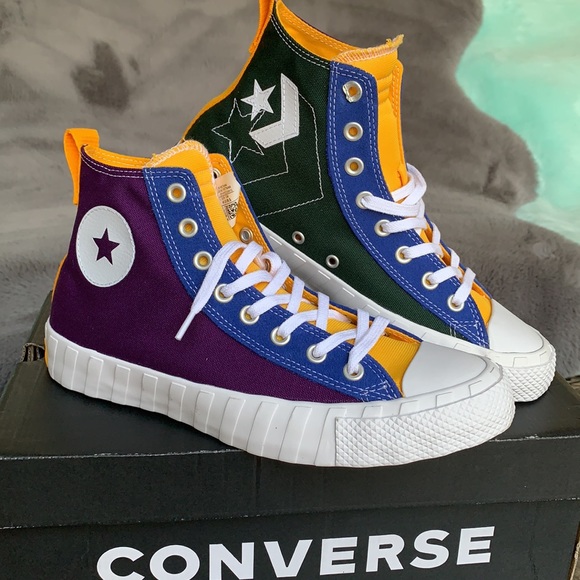 CONVERSE UNTITL3D HI Night Purple/Deep Emerald men - Picture 10 of 16